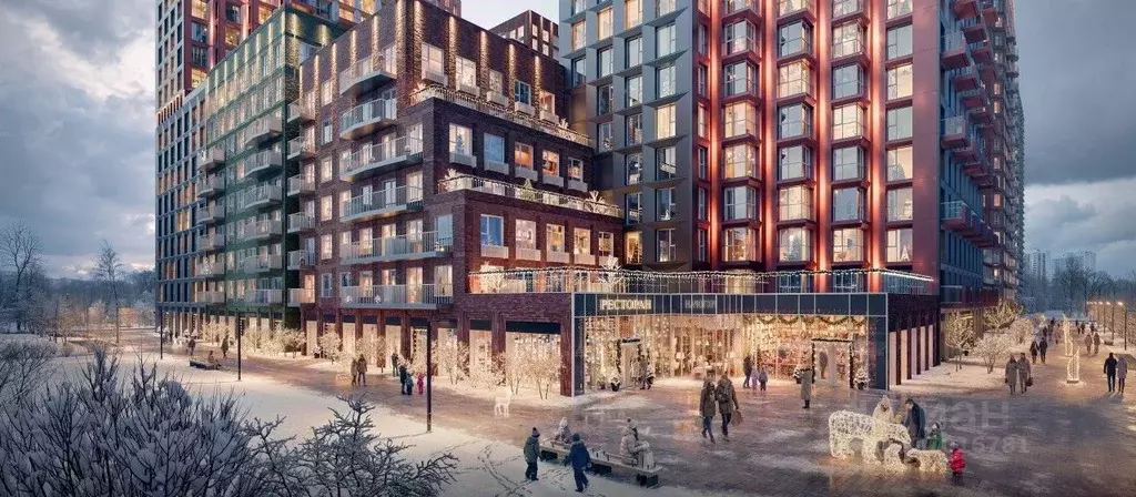 2-к кв. Москва Руставели 14 жилой комплекс (50.3 м) - Фото 2