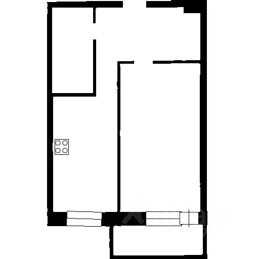 1-к кв. Московская область, Реутов ул. Гагарина, 42/10 (42.0 м) - Фото 2