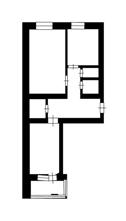 2-комнатная квартира: Уфа, ул. Лётчиков (60.01 м) - Фото 0