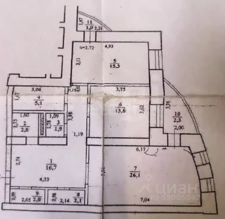 3-к кв. Забайкальский край, Чита Крайняя ул., 10 (85.6 м) - Фото 1