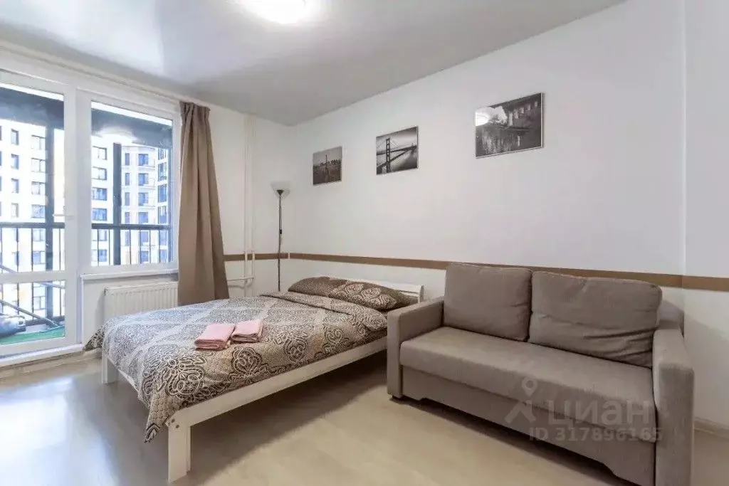 1-к кв. Санкт-Петербург бул. Александра Грина, 3 (40.0 м) - Фото 0