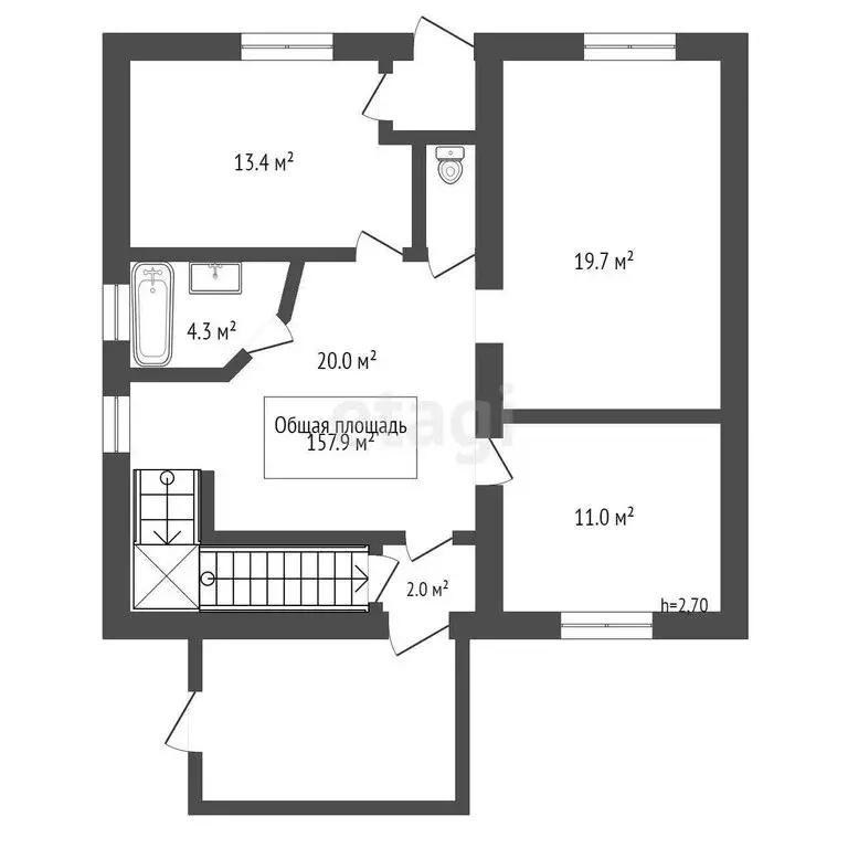 Дом в Новосибирская область, Коченёвский муниципальный район, рабочий ... - Фото 2