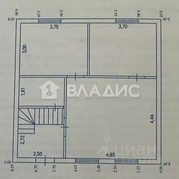 Дом в Пензенская область, Пенза проезд 1-й Средний, 17 (63 м) - Фото 1