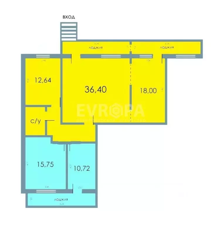 Офис в Ульяновская область, Ульяновск просп. Хо Ши Мина, 21Б (54 м) - Фото 2
