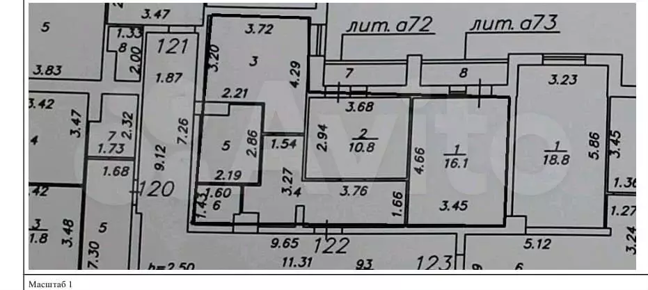 2-к. квартира, 59,9 м, 5/16 эт. - Фото 0