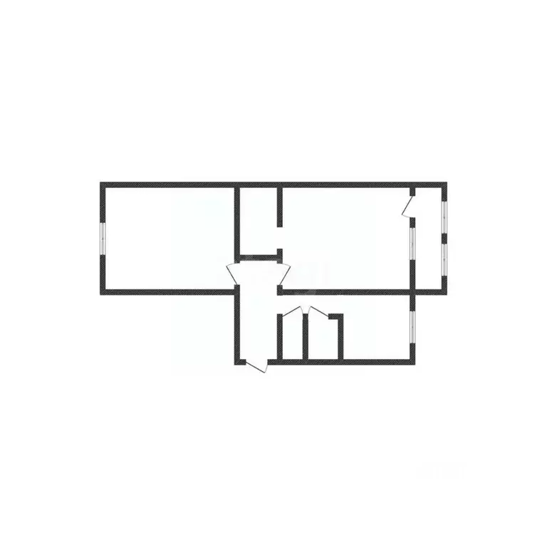 2-к кв. Белгородская область, Строитель Яковлевский городской округ, ... - Фото 2