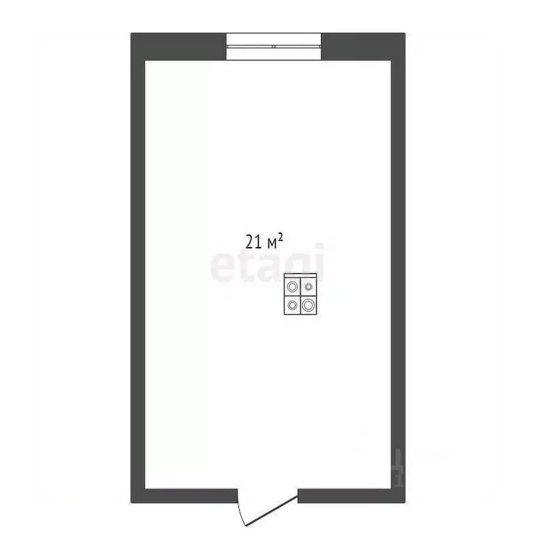 Комната Санкт-Петербург Рижский просп., 25 (21.0 м) - Фото 2