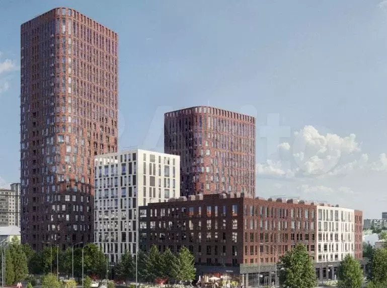 4-к. квартира, 91 м, 4/25 эт. - Фото 1