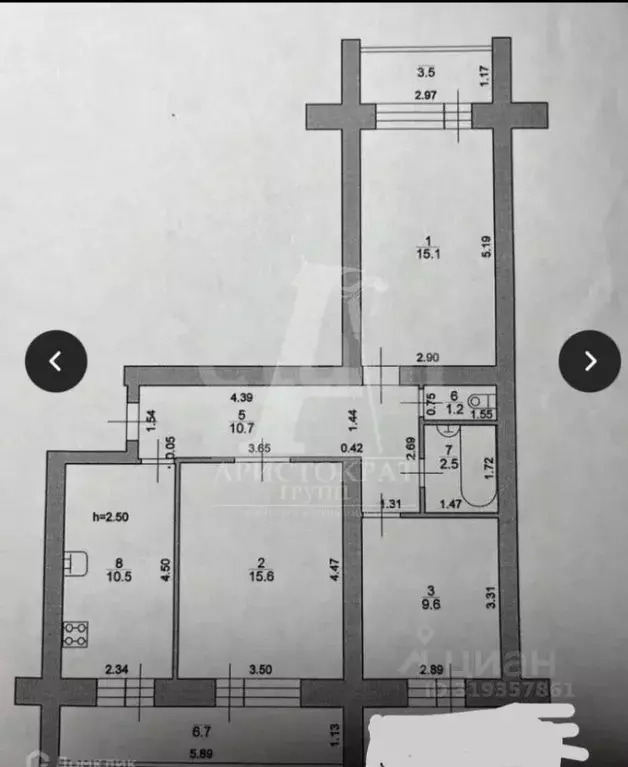 3-к кв. Ставропольский край, Лермонтов ул. Волкова, 18/1 (64.0 м) - Фото 1
