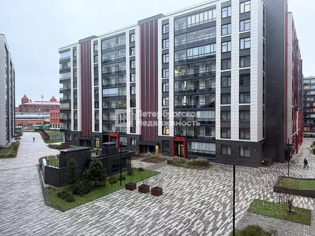 2-к кв. Санкт-Петербург ул. Александра Матросова, 3 (75.9 м) - Фото 1