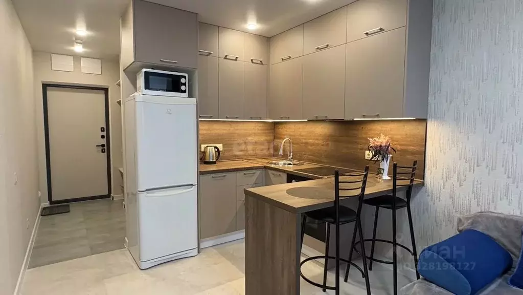 Студия Тюменская область, Тюмень Харьковская ул., 76 (20.3 м) - Фото 2