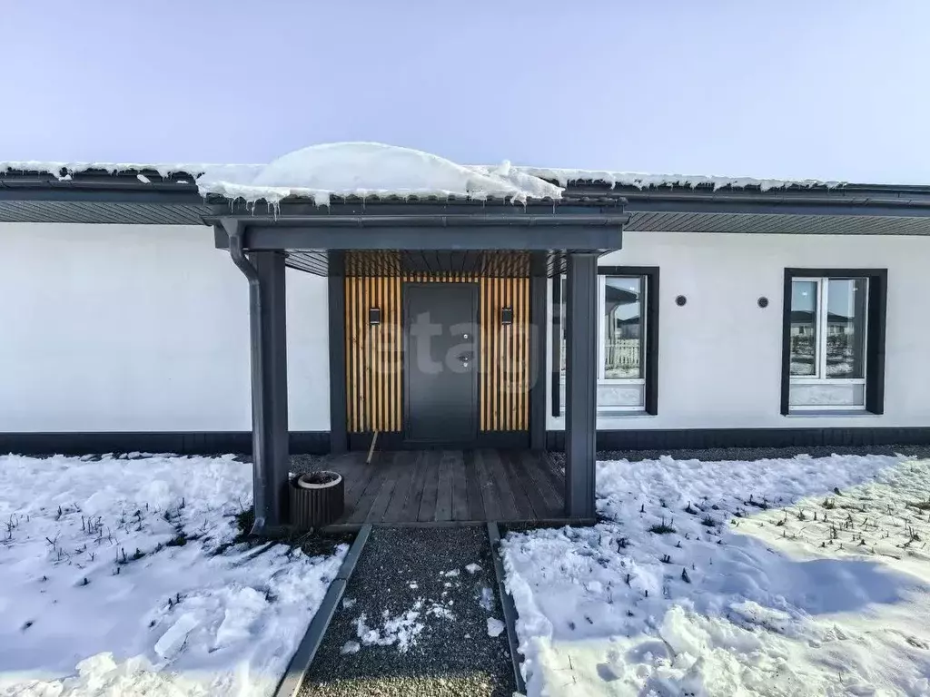 Дом в Новосибирская область, Мошковский район, пос. Октябрьский пер. ... - Фото 1