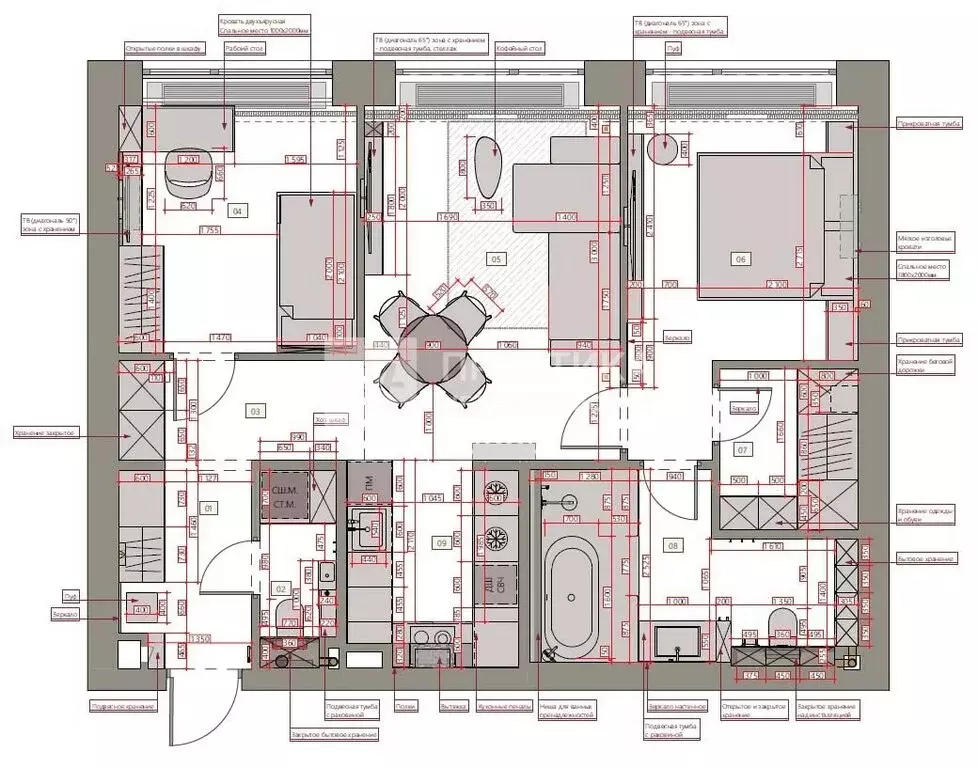 2-комнатная квартира: Москва, Ленинградский проспект, 37/7 (71.9 м) - Фото 1