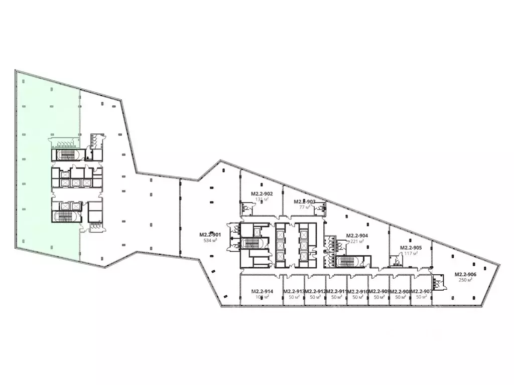 Офис в Москва ул. Нижние Мневники, 37АС4 (717 м) - Фото 1