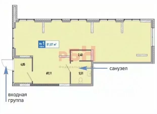 Помещение свободного назначения в Тюменская область, Тюмень ул. ... - Фото 2