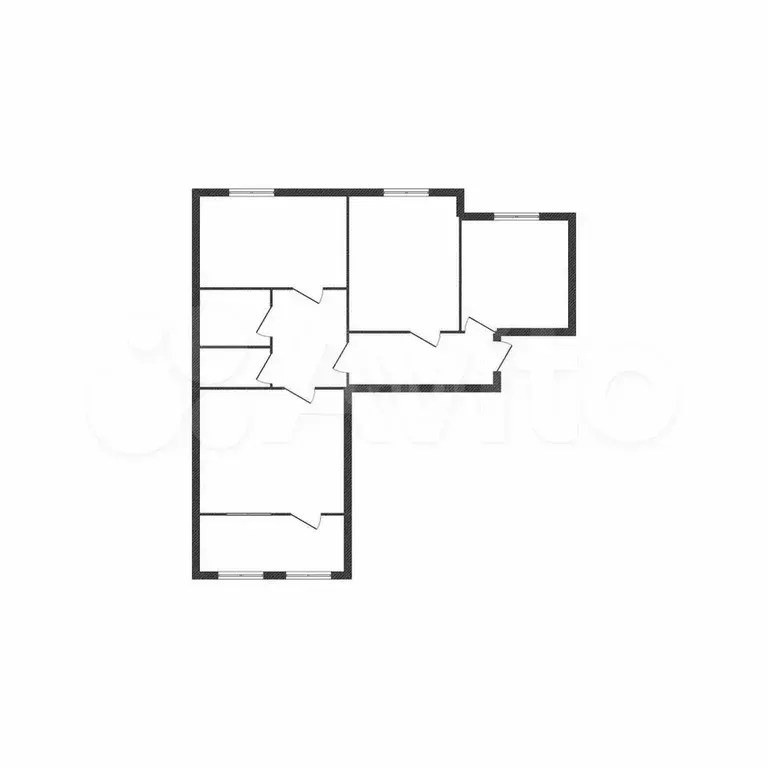 3-к. квартира, 62,8 м, 1/9 эт. - Фото 0