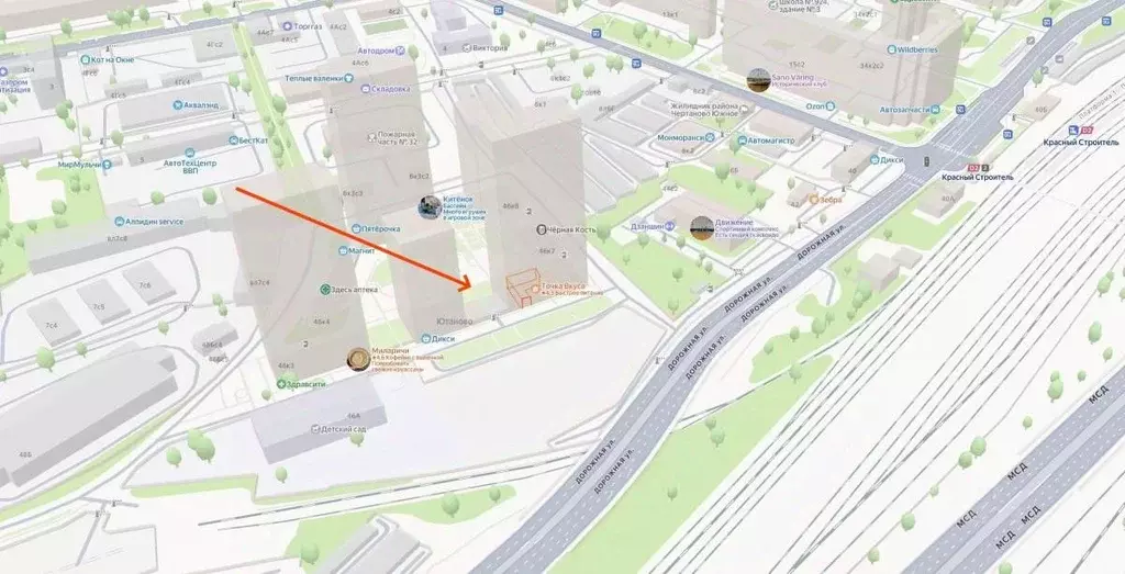 Помещение свободного назначения в Москва Дорожная ул., 46к1 (202 м) - Фото 2