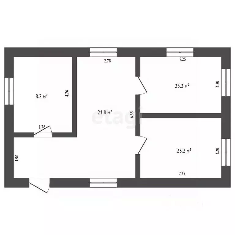 Офис в Томская область, Томск Сибирская ул., 114/5 (79 м) - Фото 2