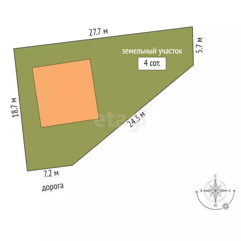 Дом в Немчиновка, улица Юности, 15 (170 м) - Фото 0