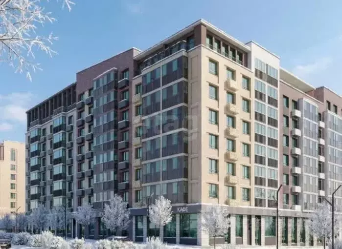 2-к кв. Пермский край, Пермь ул. Серебристая, 1 (35.1 м) - Фото 1