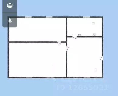 2-к кв. Костромская область, Нерехта ул. Гагарина, 8 (43.7 м) - Фото 1