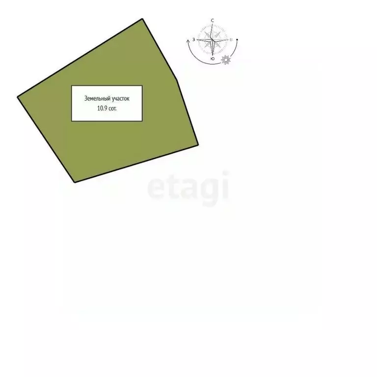 Участок в Новосибирская область, Новосибирский район, Сибирские ... - Фото 2