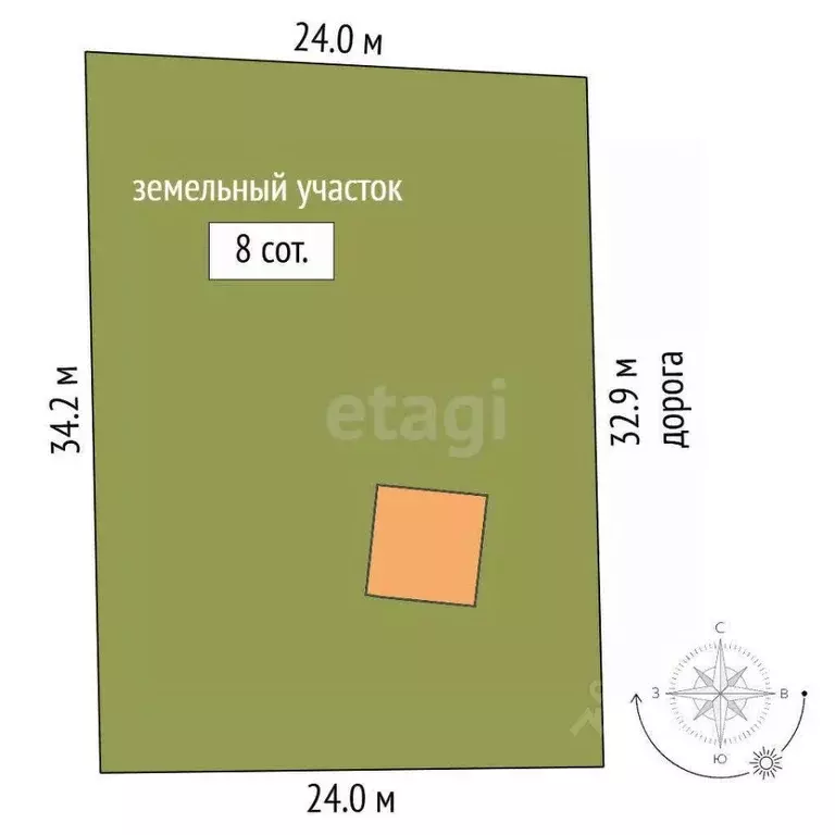 Участок в Костромская область, Костромской район, Апраксинское с/пос, ... - Фото 2