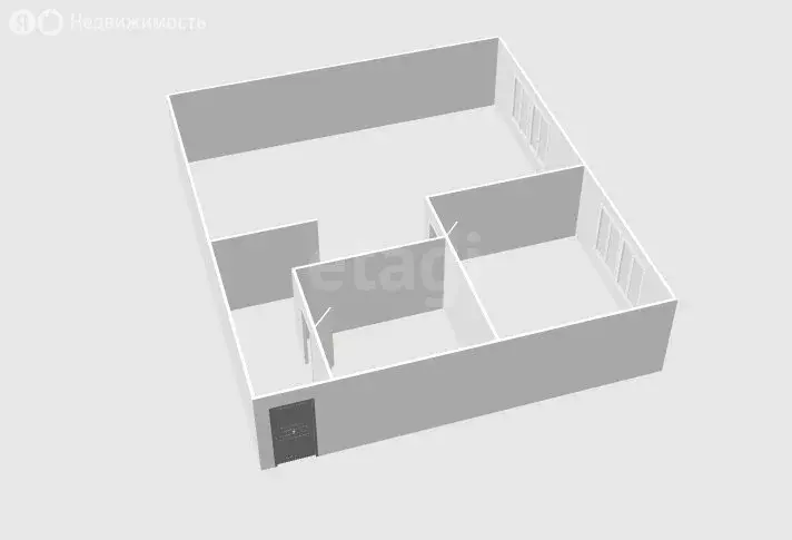 1-комнатная квартира: Александровск-Сахалинский, улица Ленина, 1Б (30 ... - Фото 2