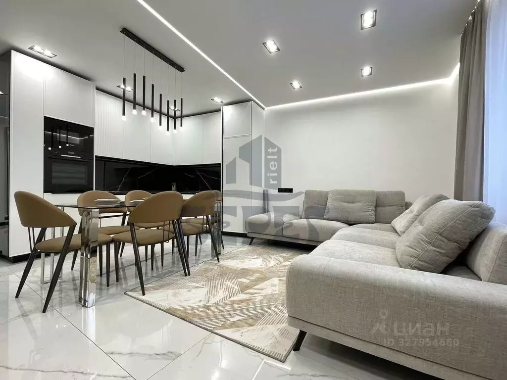 3-к кв. Татарстан, Казань ул. Оренбургский Тракт, 8Д (98.0 м) - Фото 1