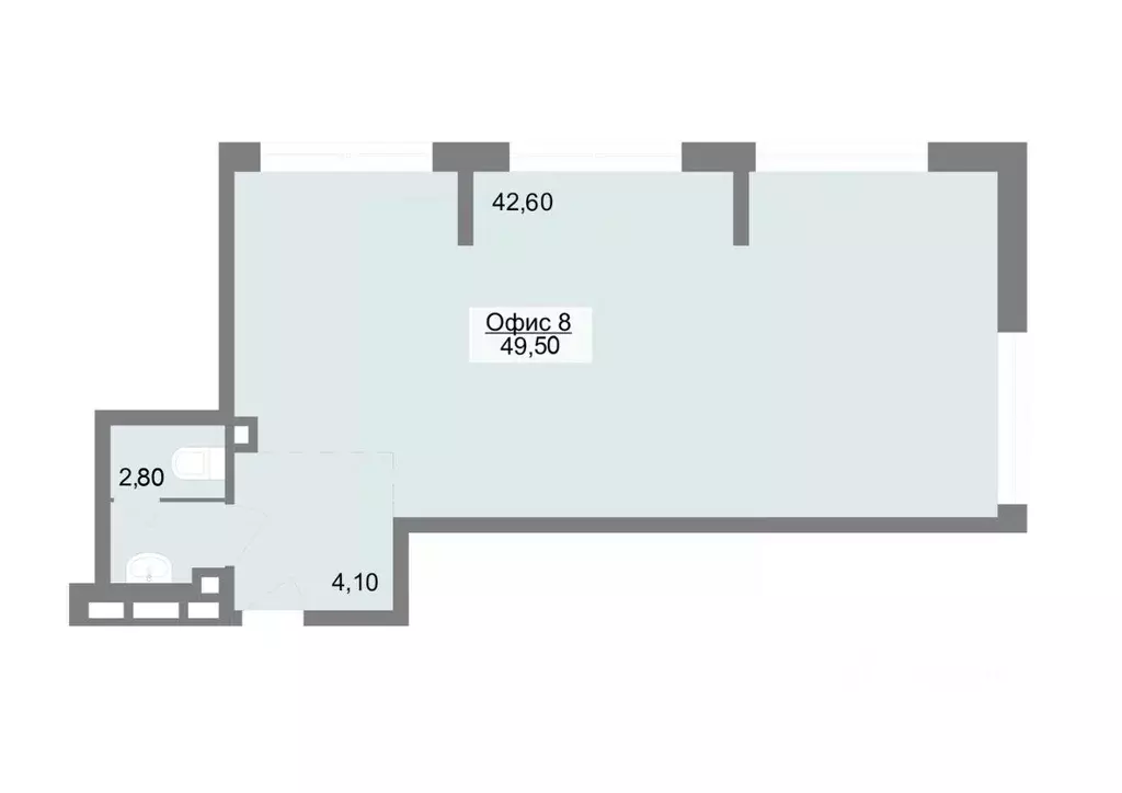 Офис в Свердловская область, Екатеринбург ул. Краснофлотцев, 40 (50 м) - Фото 1