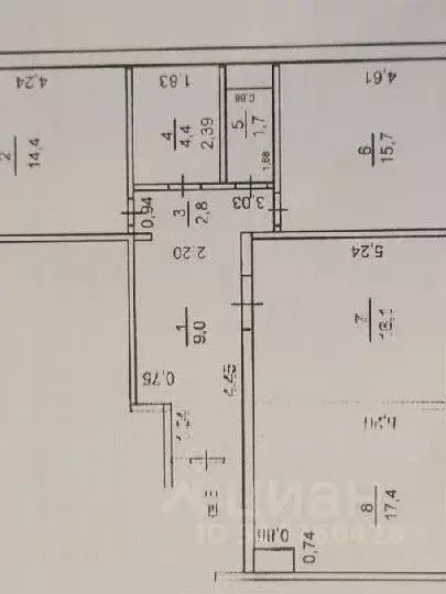 3-к кв. Оренбургская область, Оренбург ул. 13-я Линия, 2/1 (83.0 м) - Фото 0