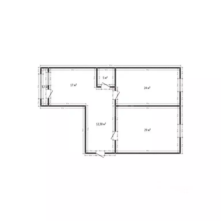 2-к кв. Дагестан, Махачкала ул. Хивская, 7Б (92.0 м) - Фото 1