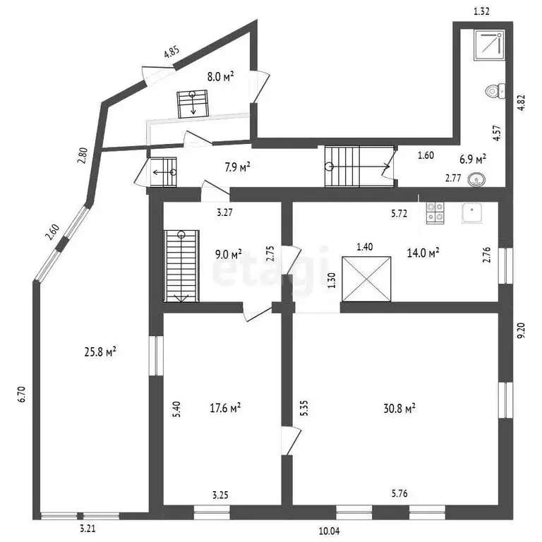 Дом в Шарья, улица Кирова (101.5 м) - Фото 2