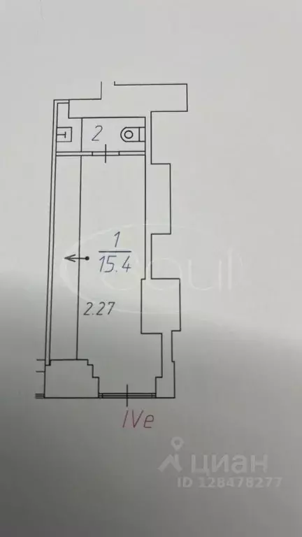 Торговая площадь в Москва ул. Грузинский Вал, 28/45 (17 м) - Фото 1