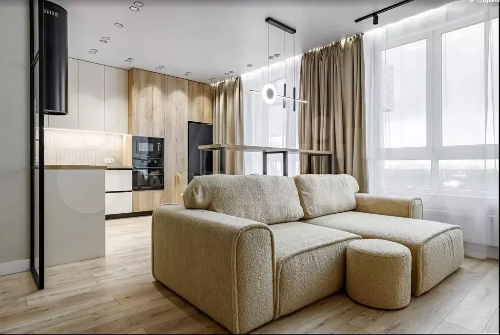 2-к. квартира, 60 м, 9/24 эт. - Фото 1