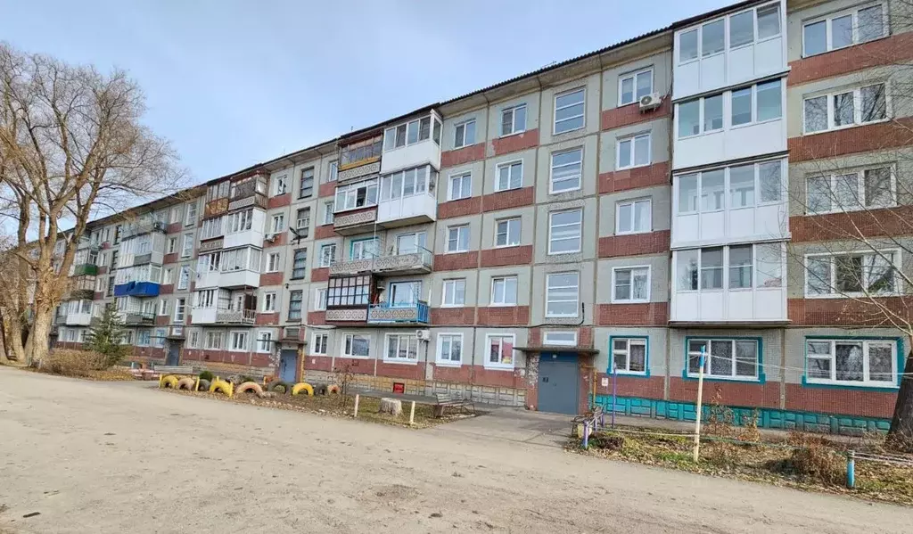 3-к кв. Омская область, Калачинск ул. 15-го Съезда ВЛКСМ, 2 (61.6 м) - Фото 1