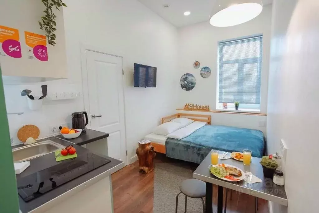 2-к кв. Карелия, Петрозаводск пл. Литейная, 3 (25.0 м) - Фото 1