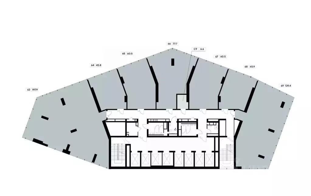 Офис в Москва Ярцевская ул., 21с2 (46 м) - Фото 1