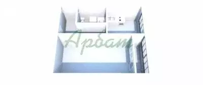 1-комнатная квартира: Тверь, Рябеевское шоссе, 20 (42 м) - Фото 1