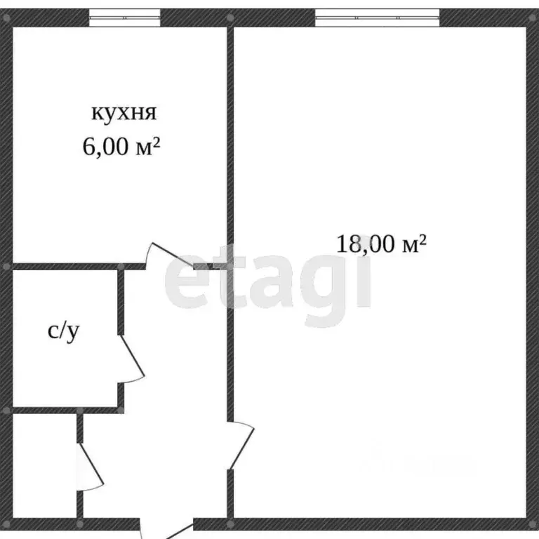 1-к кв. Воронежская область, Воронеж ул. Туполева, 27 (29.4 м) - Фото 1