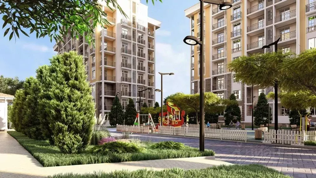 1-к кв. Крым, Судак Италика жилой комплекс (48.8 м) - Фото 1