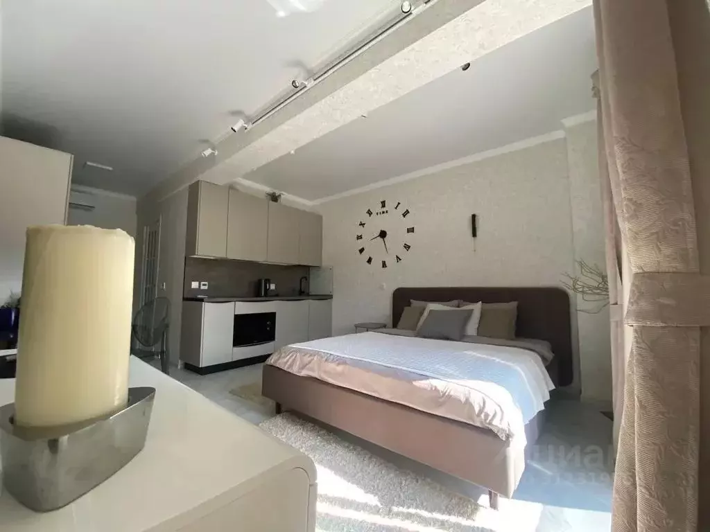 Студия Краснодарский край, Сочи Ломоносовская ул., 3А (25.0 м) - Фото 1