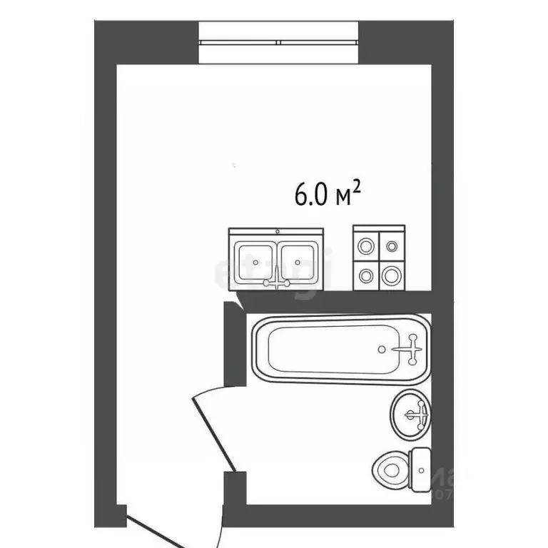 Студия Ярославская область, Ярославль ул. Городской Вал, 15к1 (20.0 м) - Фото 2