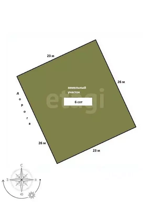 Участок в Крым, Ленинский район, Батальненское с/пос, Нептун СНТ  (6.0 ... - Фото 1