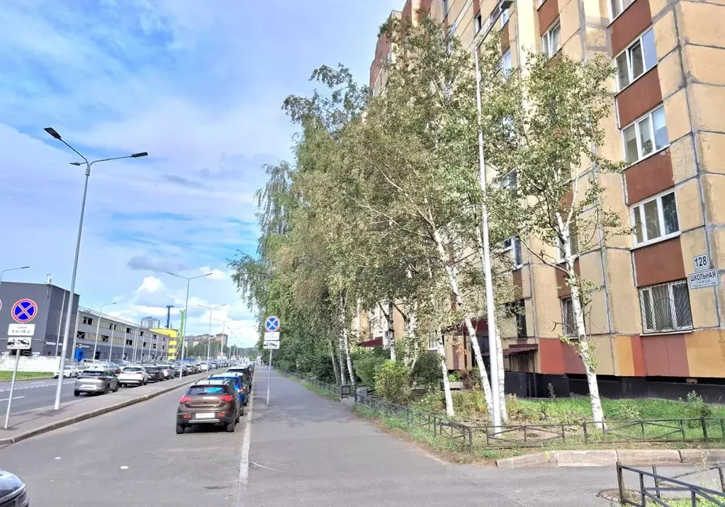 2-к кв. Санкт-Петербург Школьная ул., 128к1 (54.9 м) - Фото 2