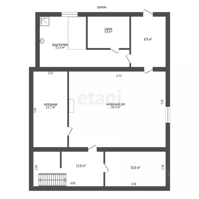 Дом в Тамбовская область, Тамбов Карьерная ул., 85 (214 м) - Фото 1