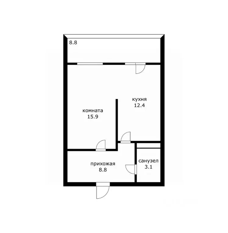 1-к кв. Краснодарский край, Краснодар Горхутор мкр, ул. Агрономическая ... - Фото 1