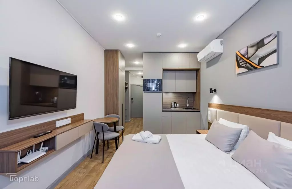 Студия Санкт-Петербург Песочная наб., 42к2 (21.0 м) - Фото 1