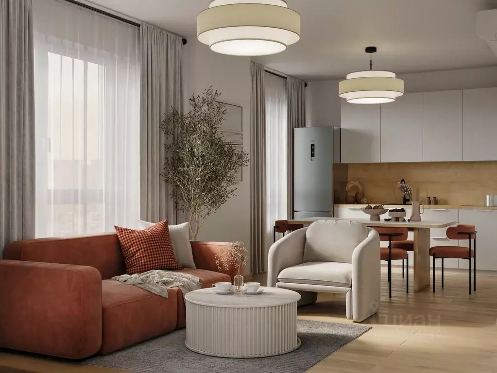 3-к кв. Московская область, Ленинский городской округ, пос. Ленинский ... - Фото 2