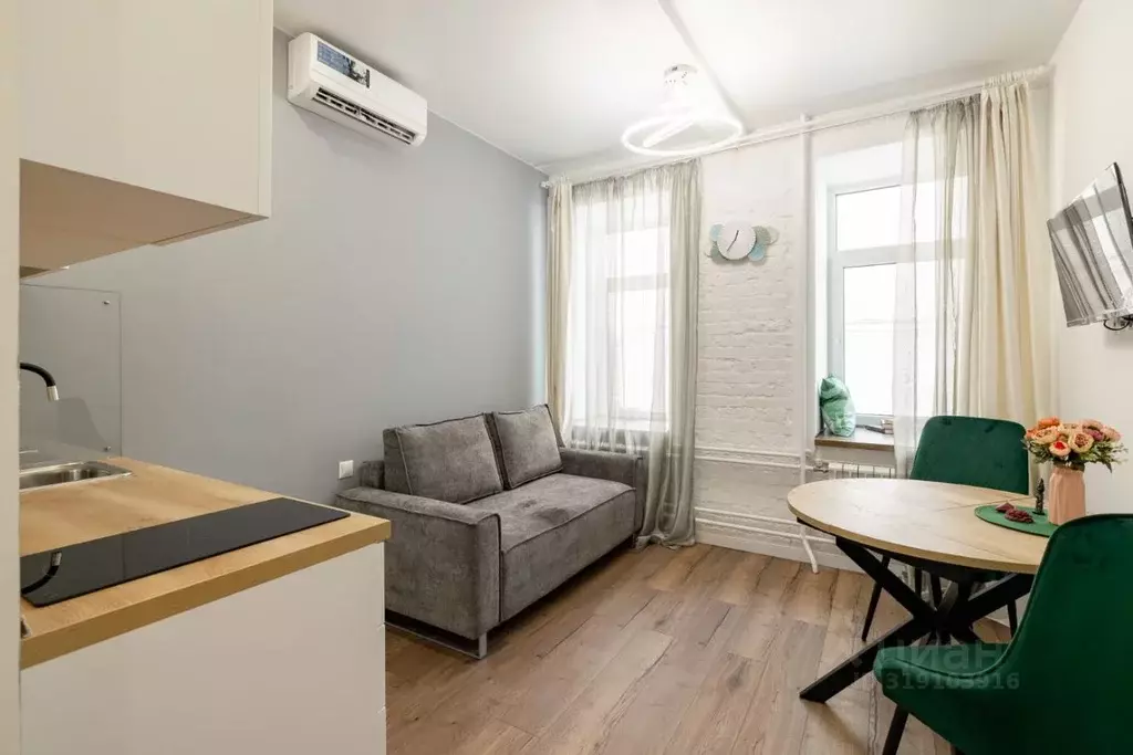 Студия Москва ул. Красина, 7С1 (20.0 м) - Фото 0